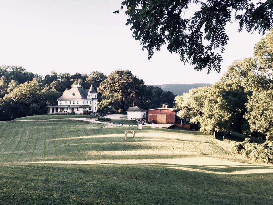 Bird's eye view of The Manor at Stowers Hill property